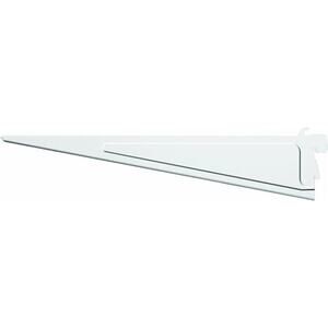 ClosetMaid 2853 ShelfTrack 12-Inch Locking Shelf Bracket, White